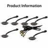 6PCS Front Grille LED Light Front Upper For Ford F150 F250 F350 Raptor Amber ABS