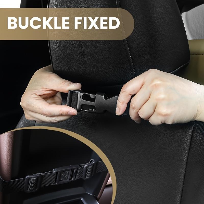 Car Tissue Box PU Leather Car Sun Visor Paper Holder Creative Armrest Storage Bag Enhances Interior Cleanliness and Convenience