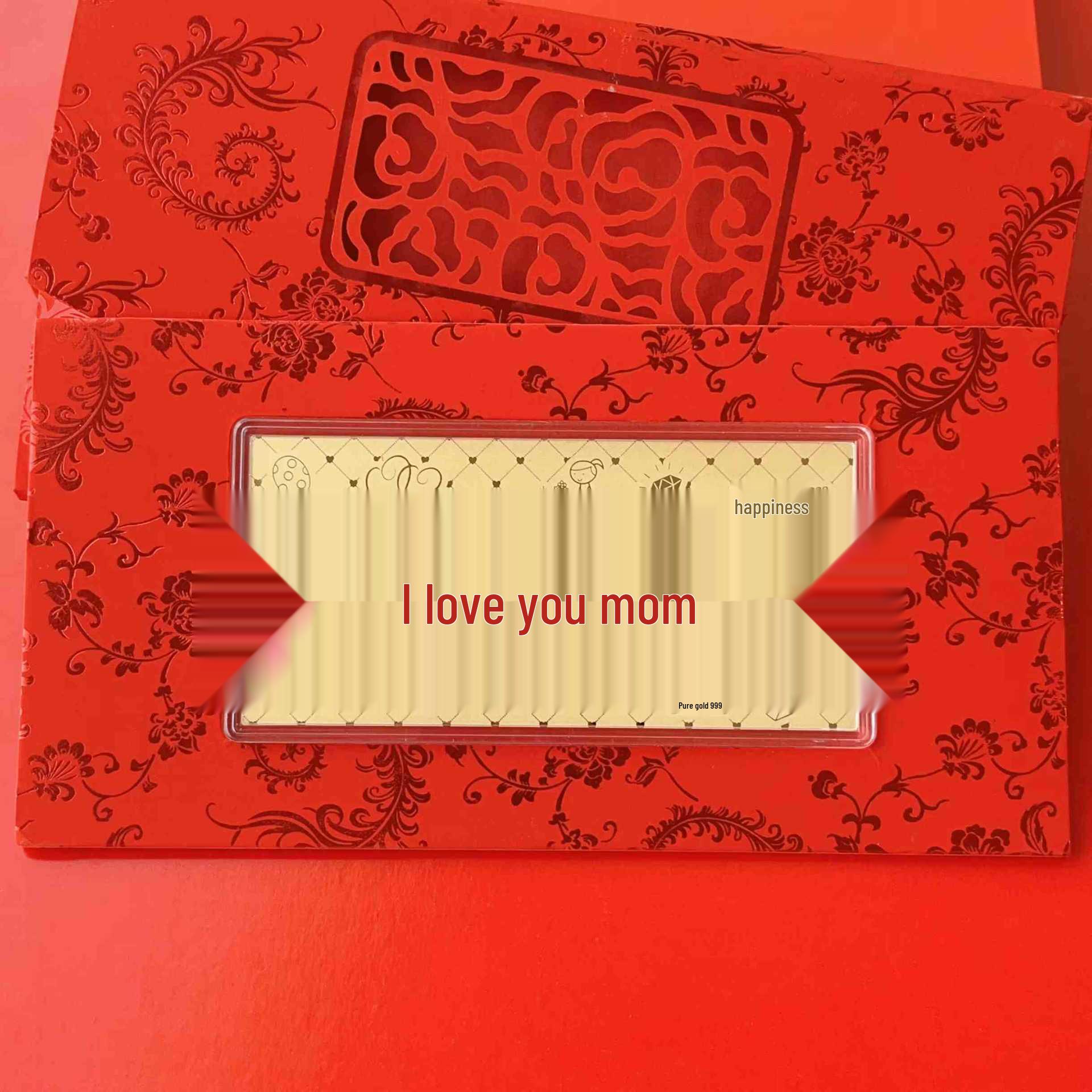 

2026 Year of the Horse Pure Gold Bar with Gold Banknote - Perfect Valentine s Day or Birthday Gift for Her