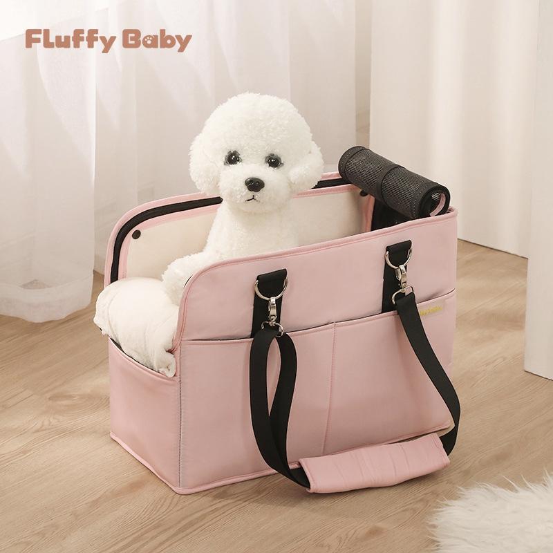 Tragbare, faltbare Mehrweg-Reisetasche für Katzen von Fluffybaby
