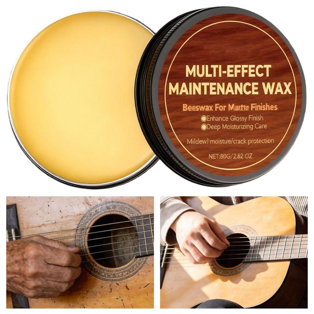 Cera per Lucidatura Chitarra Per Violino Chitarra Elettrica Strumento in Legno Manutenzione Prevenzione Crepe Olio Protettivo Anti-muffa Pulizia