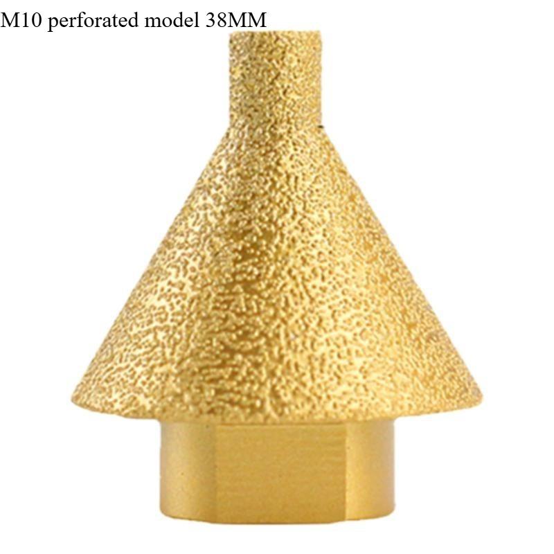 M14 Thread Diamond Beveling Chamfer Bit 38/50mm Cone Punching Expanding Drill Bit Grinding Wheel Ceramic Tile Chamferer