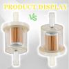 1/4 Inline Fuel Filter 691035 Replacement for brigs and straton Engine Kawasaki 493629 84001895 49019-0014 49019-7001 49019-0027 845125 Motorcycle