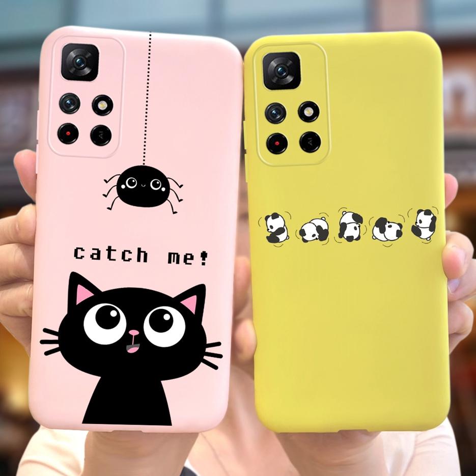 Cute Cartoon For Xiaomi Poco X4 Pro 5G Case Poco M4 Pro Cover Soft Silicone Phone Case For Xiaomi Poco M4 X4 Pro PocoX4 NFC Bags