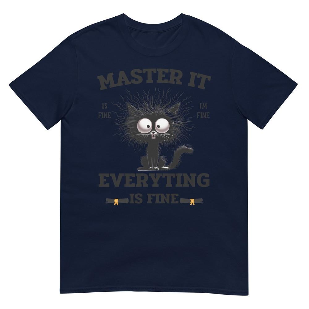 Masters Mastered It Funny Graduate Master Degree Graduation TShirt S
