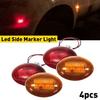 4pc 12V Rear Marker Side Light Lamp For 99-10 Ford F350/450/550 Super Duty Truck