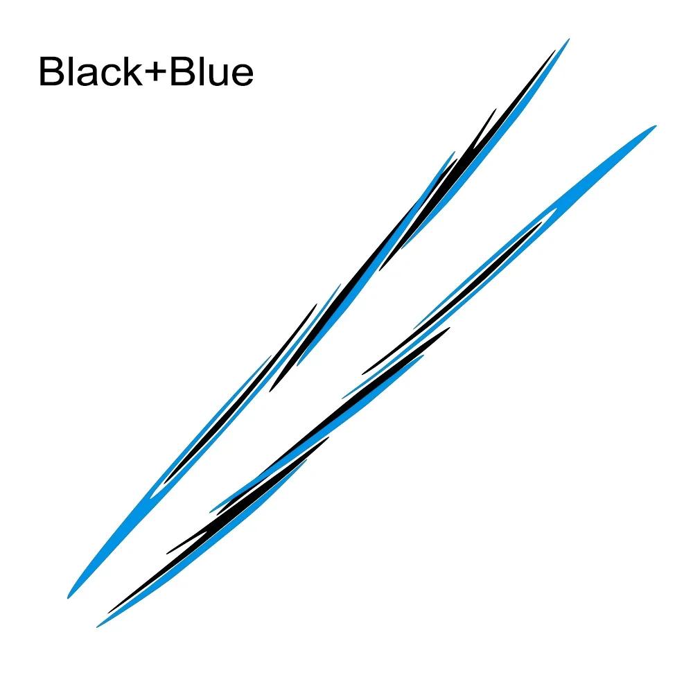 2PCS Car Door Waist Line Stickers For Kia Sportage Auto Body Sport Strips Style Vinyl Film PVC Decor Decals Tuning Accessories