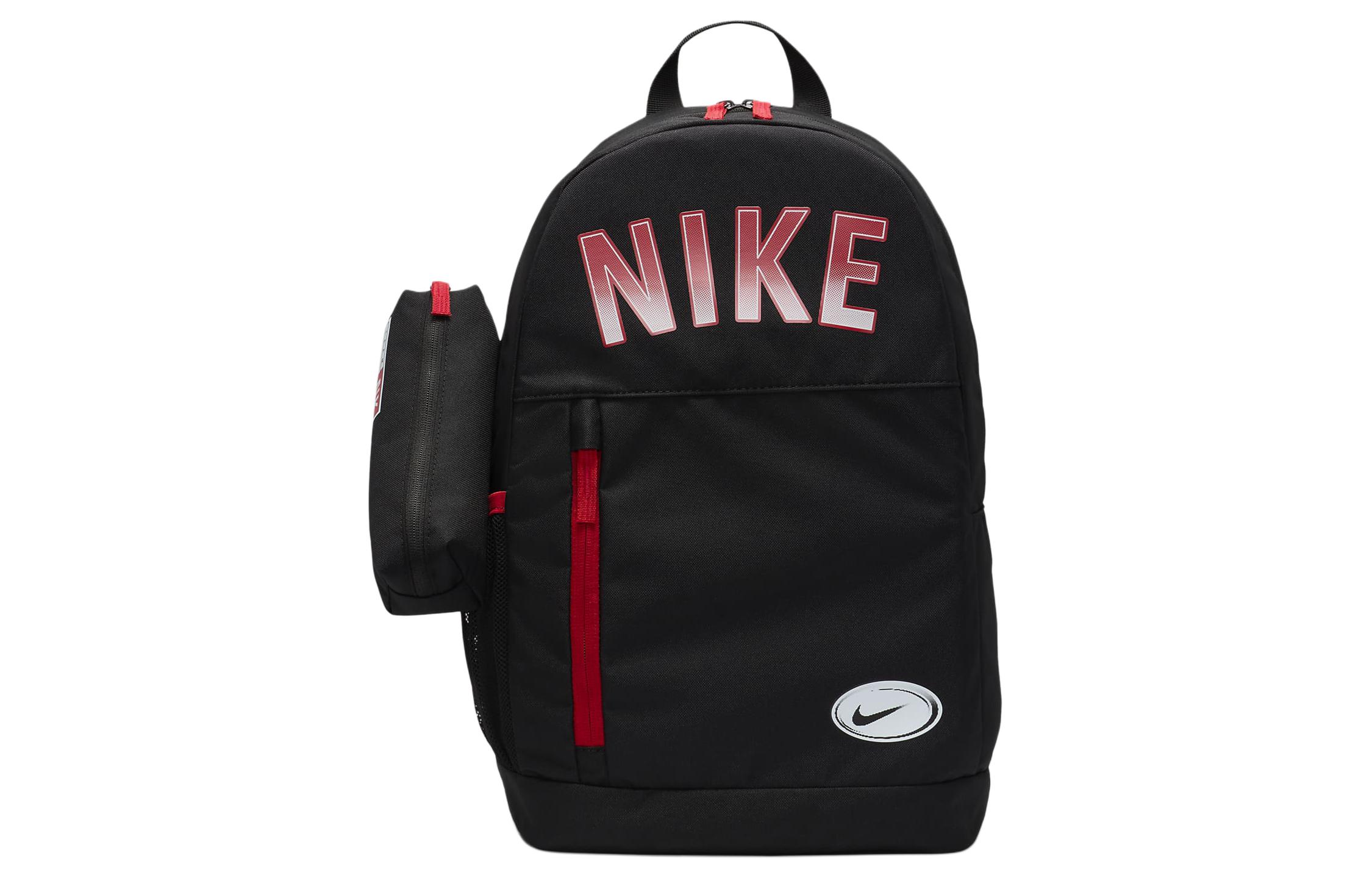 Nike Fabric Backpack Regular Unisex Black  Coal Black  University Red FN0956-010