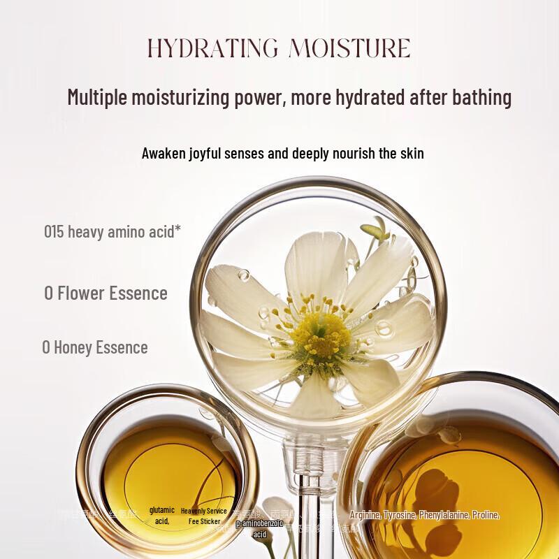 ASAKA Amino Acid Dewy Honey Shower Lotion