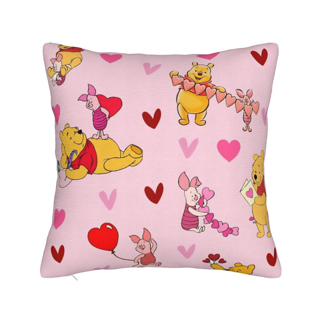 Winnie the Pooh & Pimpi Un pisolino è sempre una buona idea Federa Copricuscino Decorazione Copricuscino Casa con Cerniera 45*45cm