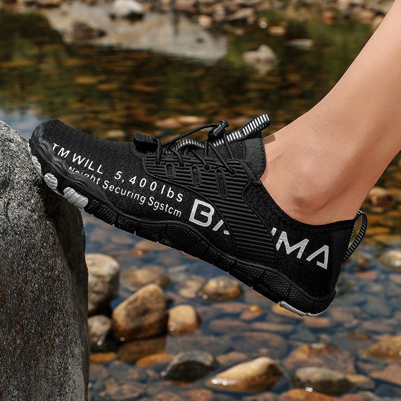 

Beach shoes Five-finger creek shoes Wading shoes Fishing swimming shoes Diving shoes Comprehensive fitness shoes Yoga running shoes 47 чёрный