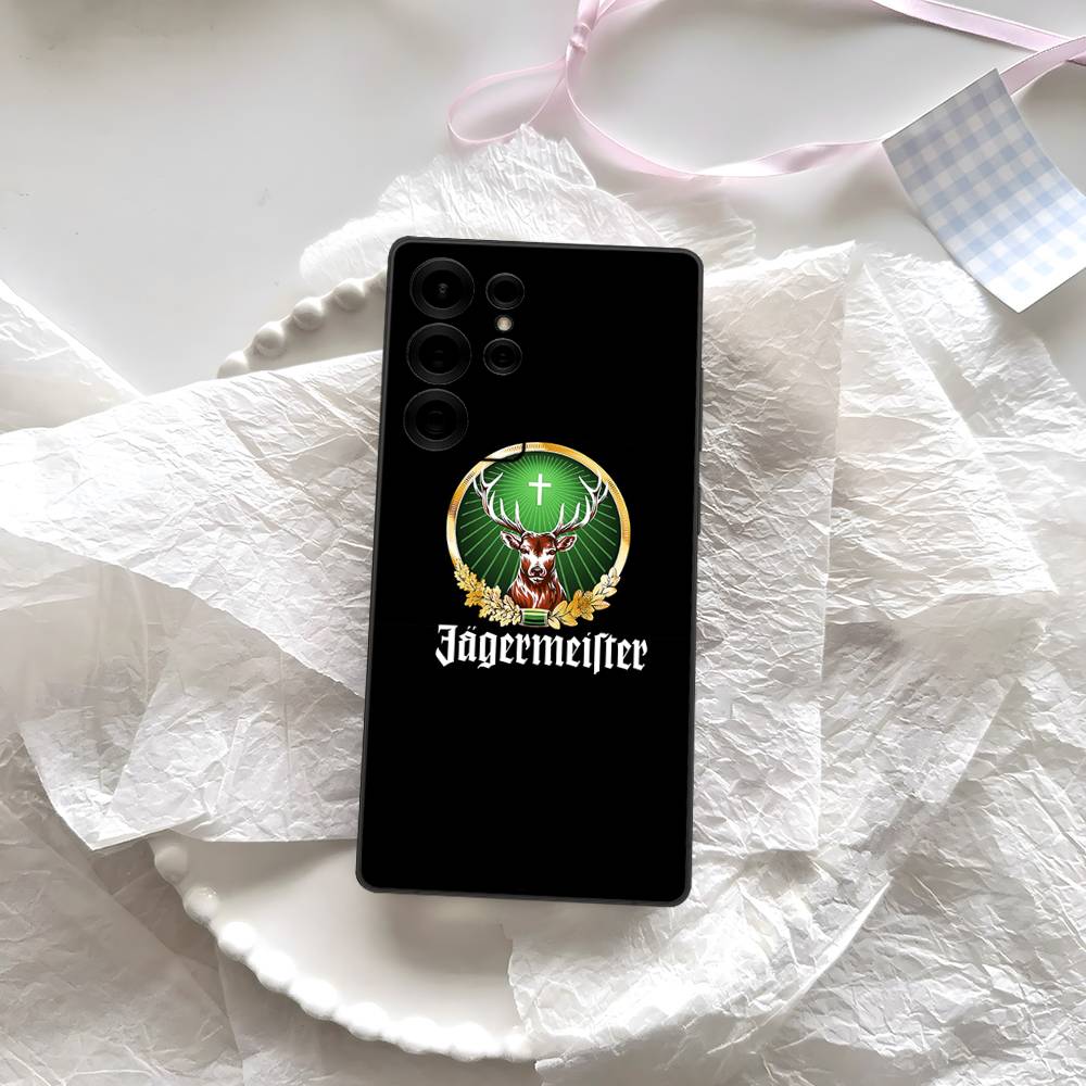Custodia per Telefono con Logo J-Jagermeister per Samsung S 24 Fe 25 Ultra Plus 20 Lite 21 30 22 23 24 22 Ultra 5G Fundas