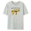 Tiger T-Shirt with Harajuku Style, Short Sleeves and 100% Cotton Fabric for Fashionable Look