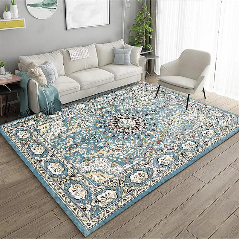 National Style Carpet Persian American Style Retro Living Room Sofa Tea Table Carpet Household