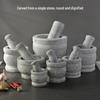 Natural Stone Mortar and Pestle