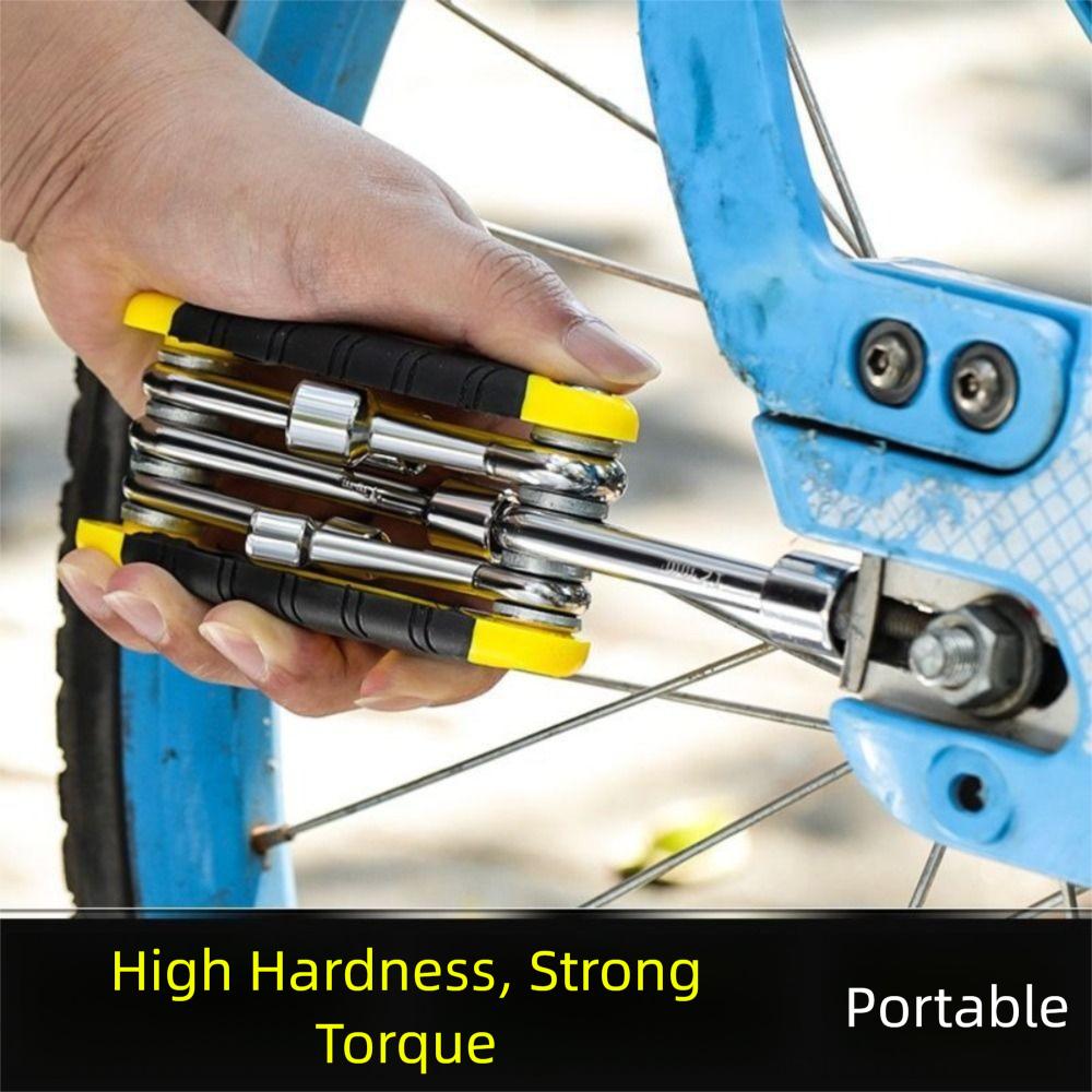 Portable Hex Key Set Folding Socket Wrench Standard Allen Wrench Set  Home