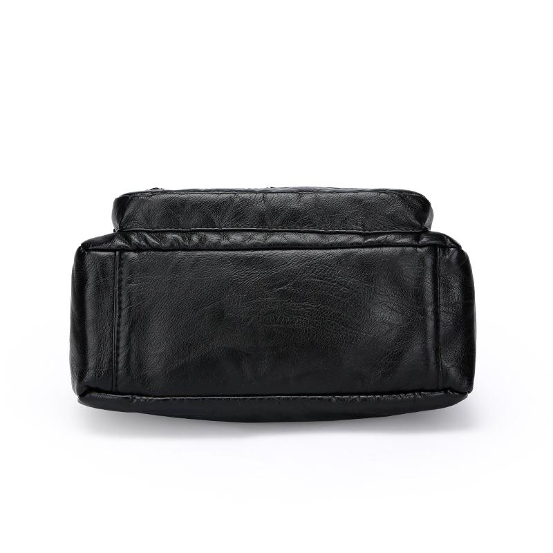 Women's PU Bag Fashion Shoulder Multi-compartment Crossbody Bag