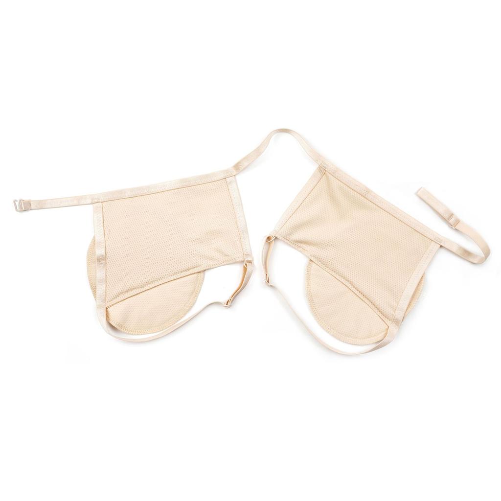 Breathable Underarm Sweat Pad Reusable Armpit Sweat Pad Washable Sweating Guard for Women Summer Sports Running One