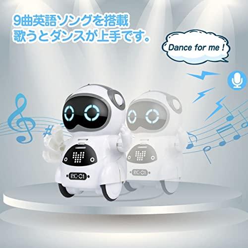 Youcan Robot Pocket Robot, Easy English Talking Robot Toy, Educational Toy, Communication Robot, Birthday Gift for Kids, [Japanese Packaging and Instr