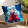 Anime Movie IInuyasha InuYasha Pillow Case Linen Cushion Covers For Decorative Sofa Home Pillows Case Car Chair Pillows Cases