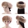 Fashion Fluffy Winter Warm Cap Wide Headband Elastic Outdoor Ski Hats Furry Ear Warmer Soft Warm Earmuff for Women