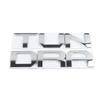 3D glossy black silver letters For Toyota TUNDRA Trunk Emblem Badge Stickers car accessories modified car sticker