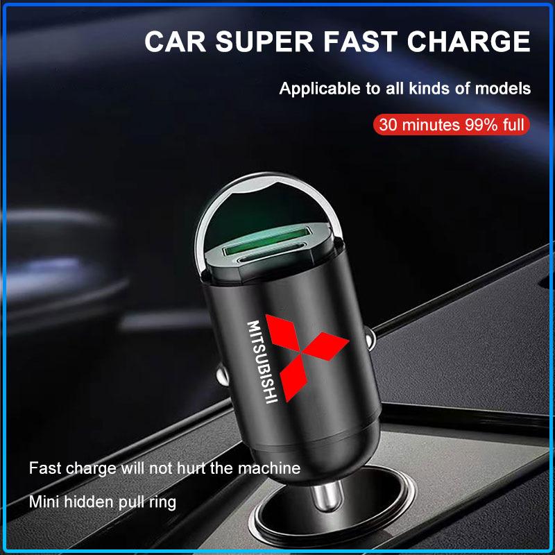 Micro Car Quick Charger Vehicle Cigarette Lighter Convert Plug Car Accessories For Mitsubishi Lancer Lancer ASX Outlander 2 Pajero Mirage Exzos Pajero