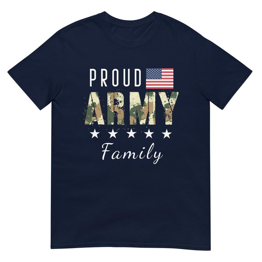 Army Graduation Proud Military Family Mom Dad Brother Sister TShirt S