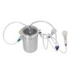 Manual Milking Machine 2000ml Effort Saving Control Stainless Steel Bottle Portable Milking Kit for Milk Plant Farm
