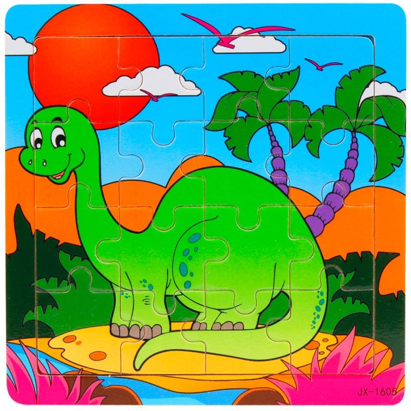 Kindergarten Wooden Puzzle Cards Animal And Transportation Themes Educational Toy For Kids