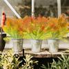 7-Fork Small Persian Grass 20pcs Artificial Plants Autumn Outdoor Courtyard Decor Simulation Flowers Home Flower Arrangement