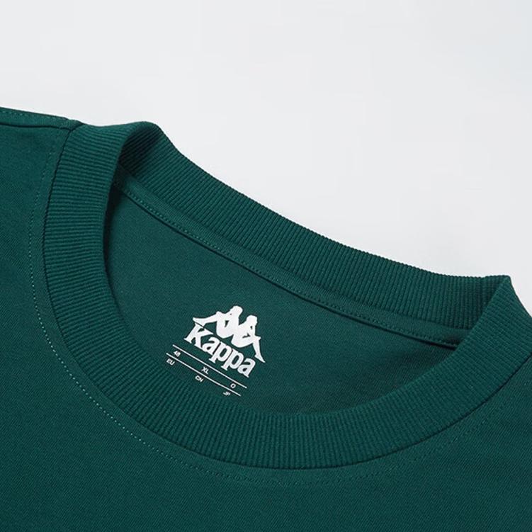 Kappa Comfortable Durable Fashion Short Sleeve T-Shirt Men Tops Glass-Green K0E32TD18-3066