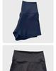 Plain Color High-Stretch Yoga Shorts - Soft, Three-Quarter Length Base Layer