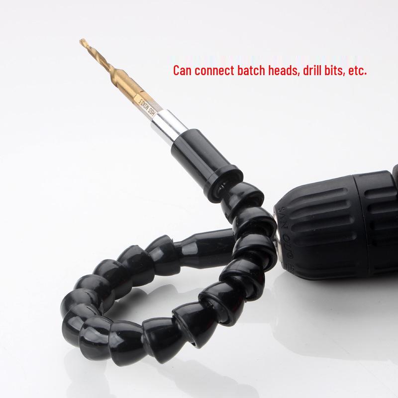 Universal Flexible Shaft Multi-Function Hand Drill Connector, Electric Screwdriver Socket, Extension Transmission Hose.