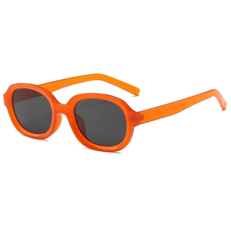 New Trend European and American Sunglasses Male Retro Sunglasses Concave Oval Glasses Sunglasses Women Sun Glasses