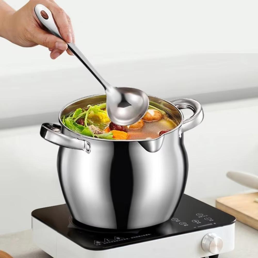 1.5/4L Oil Filter Pot Binaural Handle Lard Jug Durable Lard Storage Can  Cooking
