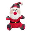 1/3pcs Smart Interactive Dog Toy Soft Christmas Plush Dolls Puppy Chew Pet Squeak Knot Toy Chew Resistant for Puppy Medium Dogs