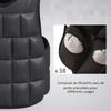 20KG Adjustable Weight Vest, Black