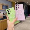 Clear 2 IN 1 Candy Color Case for Samsung S2 Edeg S24 FE S23 S22 Ultra Plus A6 A A3 A36 A26 A16 A17 A07 Soft Cover