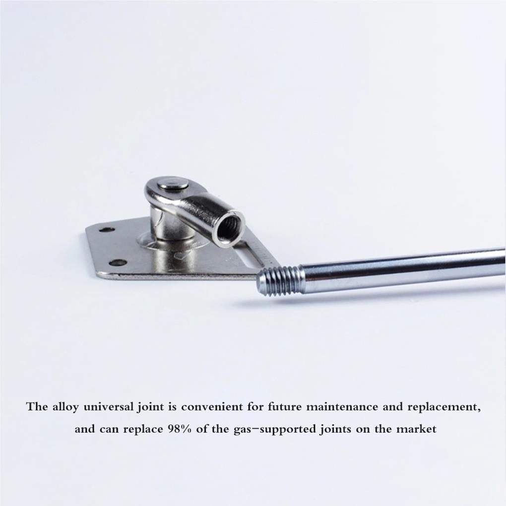 2 Pieces Aluminum Force Cabinet Door Lift Support Anti-slide Strut Hydraulic Spring Hinge Good Sealing Kitchen Hardware