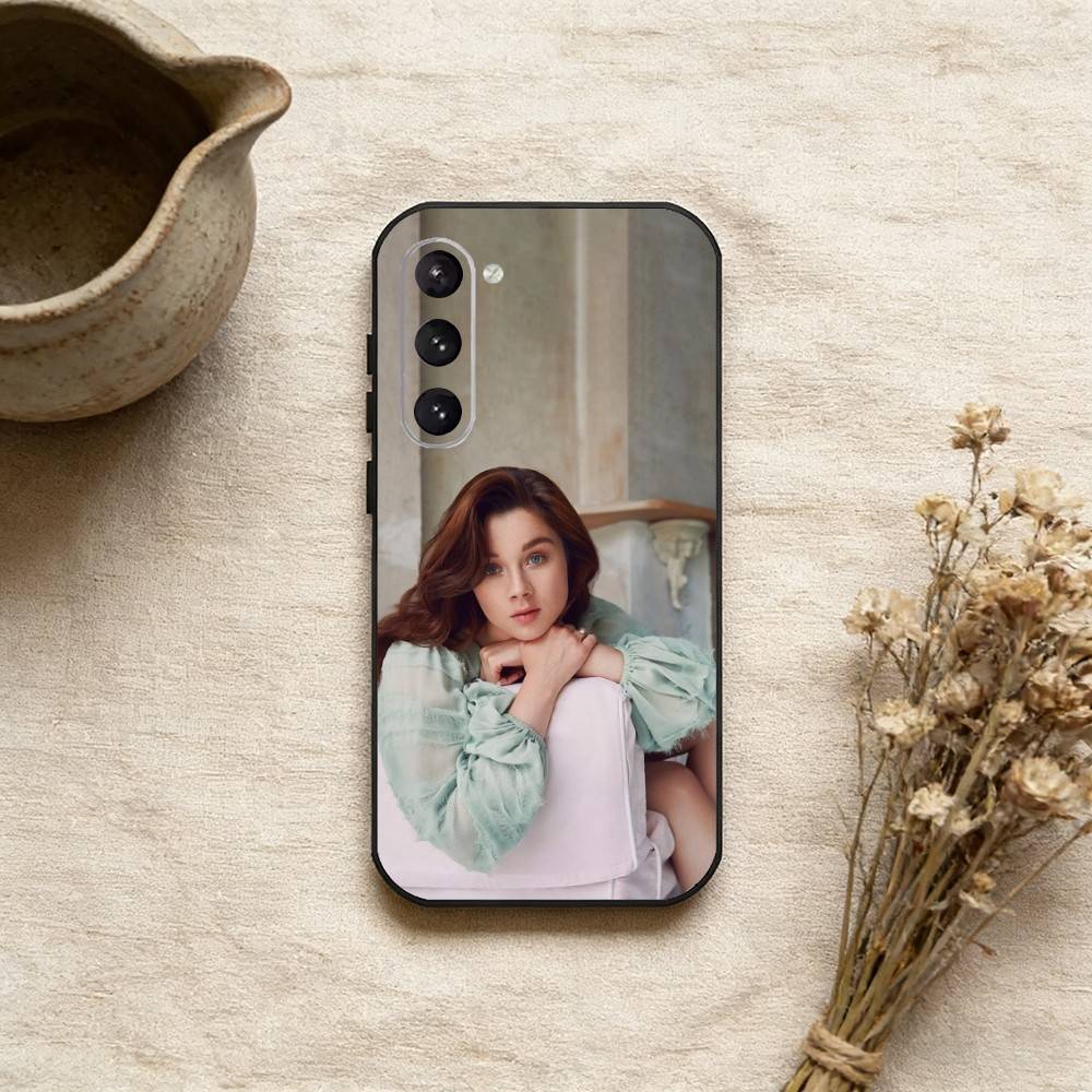 Claudia Jessie Phone Case For Samsung Galaxy A73,21,22,32,71,53,52,51,80,5G Soft Black Cover