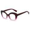 Cat Eye Anti Blue Light Presbyopia Glasses Ultra Light Oversized Frame Reading Eyewear Men Women Luxury Far Sight Eyeglasses