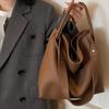 Textured Commuting Tote Bag for Women 2025 New Autumn Large Capacity PU Handbags High-end Shopping Buckle Crossbody Bags