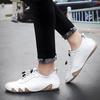 Hot Sale Handmade Men's Breathable Casual Driving Shoes Male Comfortable Soft Bottom Leather Walking Shoes Slip-On Loafers