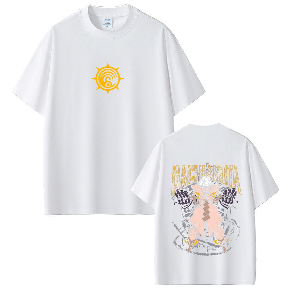Anime Gachiakuta Ludo Merch T-shirt Unisex Women Fashion Casual Oversized T Shirts Summer Male Unisexga Cosplay Oversized Streetwear