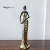 Hot Selling Retro African Figures Black Women's Ornaments Home Decor Fashionable and Classic Living Room Resin Crafts
