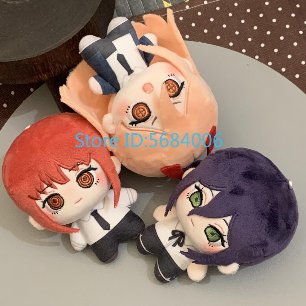 Anime Reze Cosplay Pluche Pop 10cm Chainsaw Man Karakter Schattig Knuffeldier Verjaardagscadeau