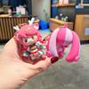 Adorable Pvc Keychain Ornament Cute Gift For Birthdays And Weddings
