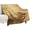 Vintage Ship Map Throw Blanket Giant Sofa Warm for Winter Bed Linens Cosplay Anime Blankets