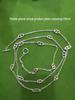 Versatile Light Luxury Titanium Steel Women's Necklace with OT Buckle - Long Chain Pig Nose Design Temperament Accessory.